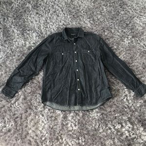 Mens XL Express denim looking shirt